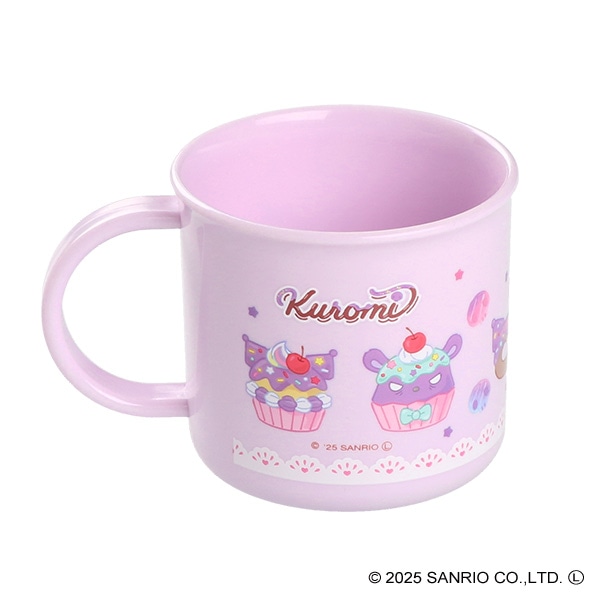 スケーター）食洗器対応プラコップ Fancy Snacks Sweets（クロミ）