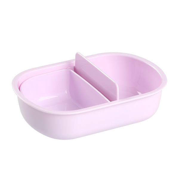 スケーター）食洗器対応ふわっとフタタイトランチボックス Fancy Snacks Sweets 360ml（クロミ）