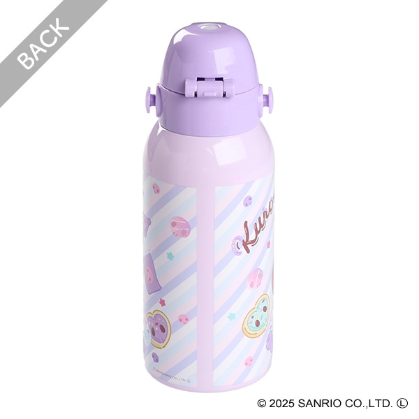 スケーター）ダイレクトステンレスボトル Fancy Snacks Sweets 600ml（クロミ）