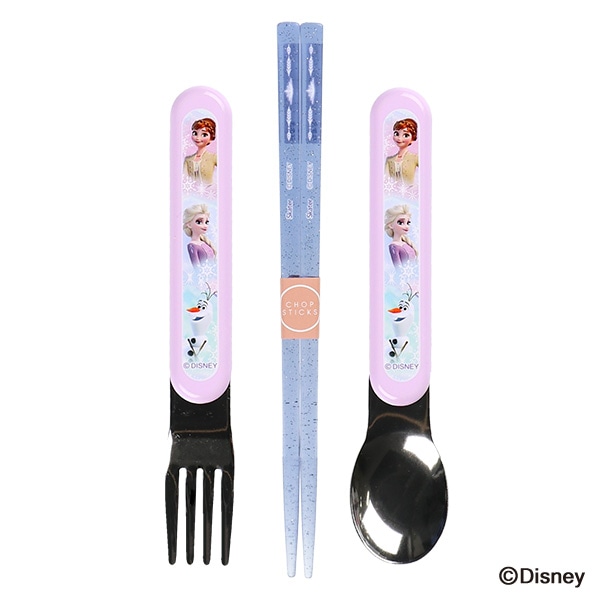 スケーター）食洗器対応スライド式トリオセット（アナと雪の女王）