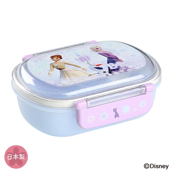 スケーター）食洗器対応ふわっとフタタイトランチボックス 360ml（アナと雪の女王）