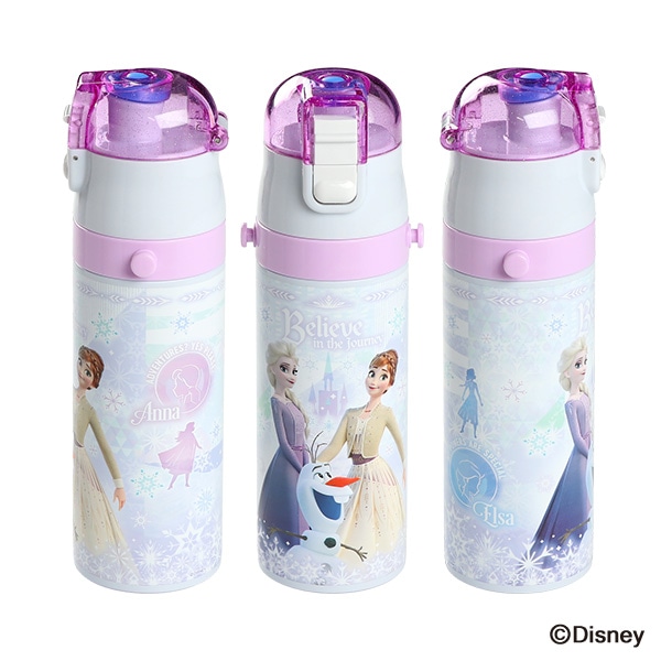 スケーター）ダイレクトステンレスボトル 470ml（アナと雪の女王）