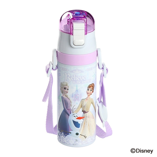 スケーター）ダイレクトステンレスボトル 470ml（アナと雪の女王）