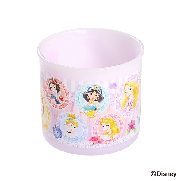 スケーター）食洗器対応プラコップ（ディズニープリンセス）