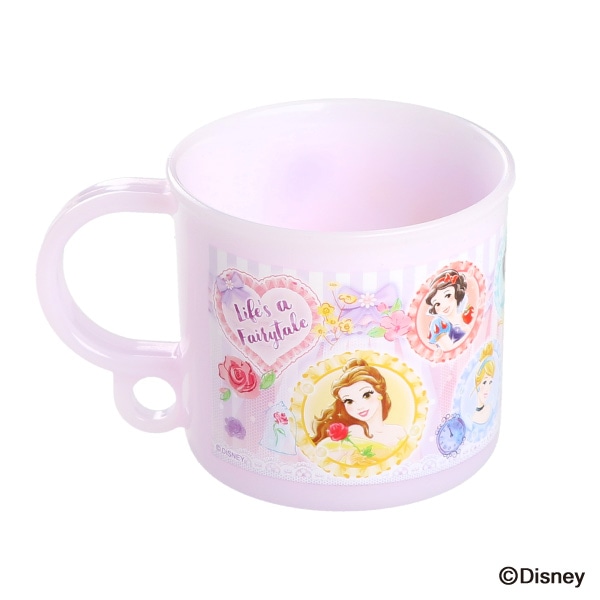 スケーター）食洗器対応プラコップ（ディズニープリンセス）