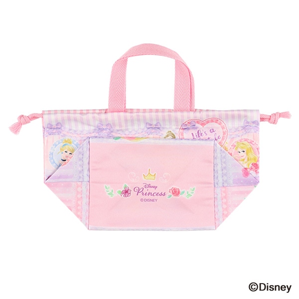 スケーター）ランチ巾着（ディズニープリンセス）