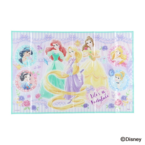 スケーター）レジャーシート 1人用（ディズニープリンセス）