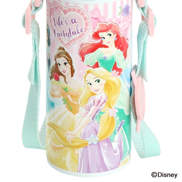 スケーター）ダイレクトステンレスボトル 470ml（ディズニープリンセス）