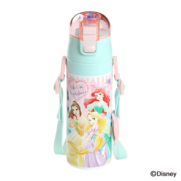 スケーター）ダイレクトステンレスボトル 470ml（ディズニープリンセス）