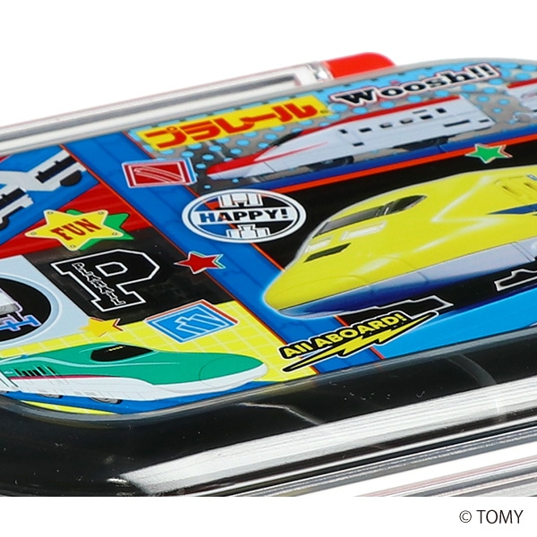 スケーター）食洗器対応ふわっとフタタイトランチボックス 360ml（プラレール）