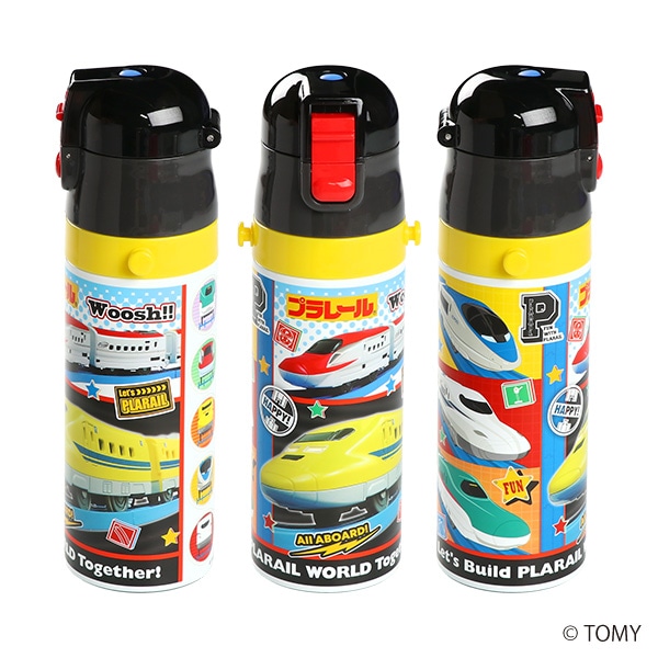 スケーター）ダイレクトステンレスボトル 470ml（プラレール）