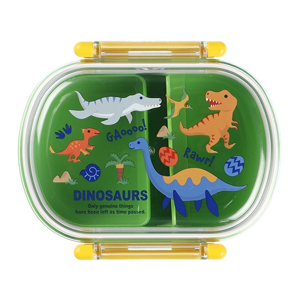 スケーター）食洗器対応ふわっとフタタイトランチボックス 360ml（ディノサウルス）