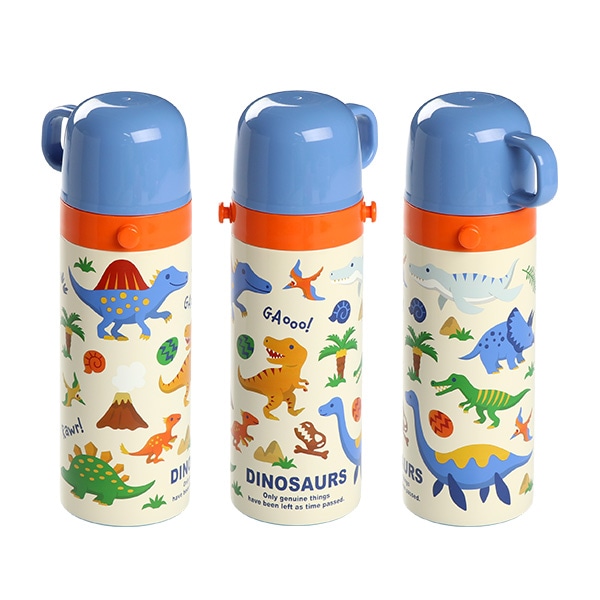 スケーター）2WAYステンレスボトル 430ml/470m（ディノサウルス）