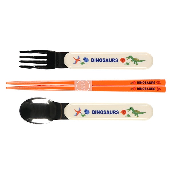 スケーター）食洗器対応スライド式トリオセット（ディノサウルス）