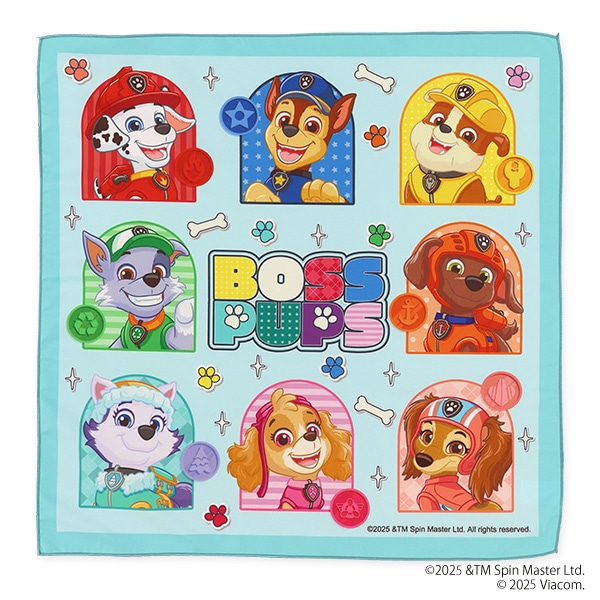 スケーター）3枚組ランチクロス（パウパトロール）