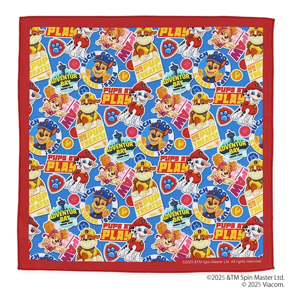 スケーター）3枚組ランチクロス（パウパトロール）