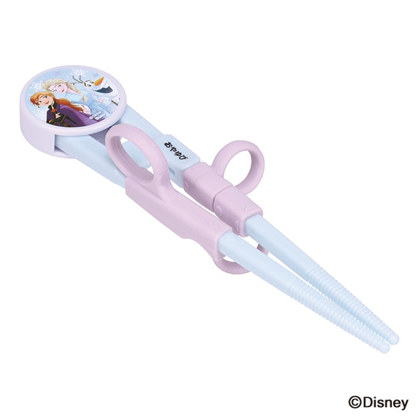 スケーター）デラックストレーニング箸（2～7歳頃）両手用（アナと雪の女王）
