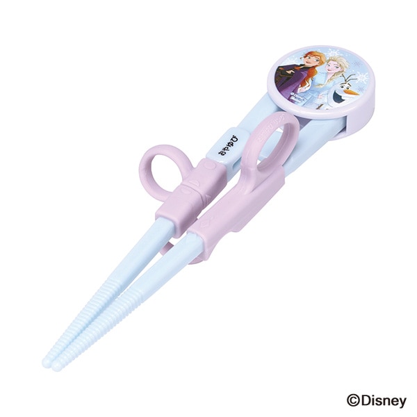 スケーター）デラックストレーニング箸（2～7歳頃）両手用（アナと雪の女王）