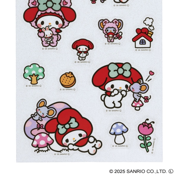 スケーター）リフレクターステッカー（マイメロディ）