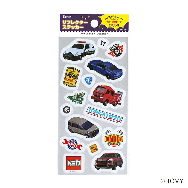 スケーター）リフレクターステッカー（トミカ）