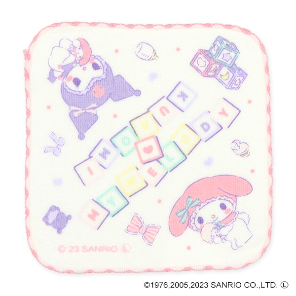 3枚組ミニタオル（マイメロディ・クロミ）