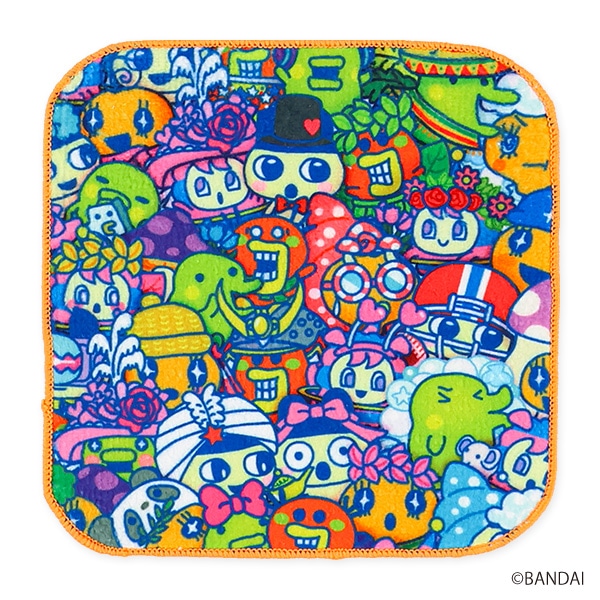 バンダイ）3枚組ミニタオル（たまごっち）