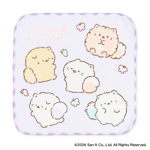 3枚組ミニタオル（ふんわりねころん）