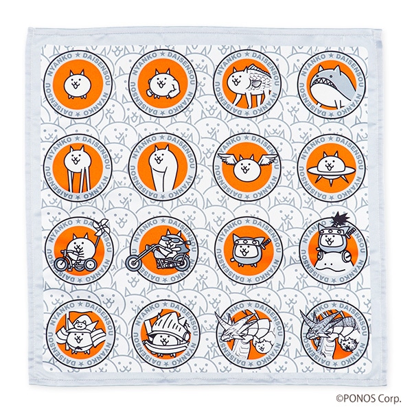 バンダイ）3枚組ナフキン（にゃんこ大戦争）