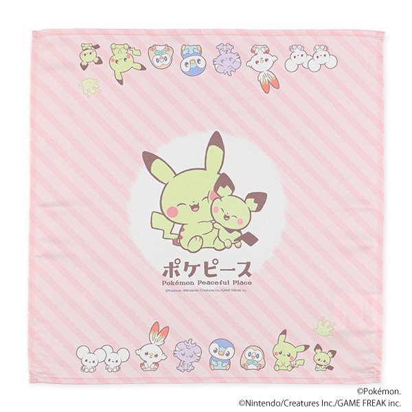 3枚組大判ハンカチ（ポケピース）