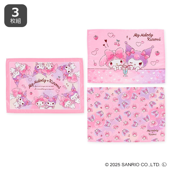3枚組ランチョンマット（マイメロディ）