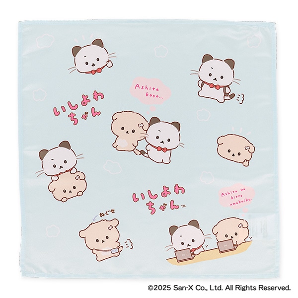 3枚組ランチクロス（いしよわちゃん）