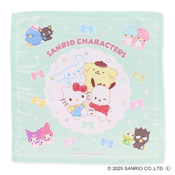 3枚組ランチクロス（サンリオキャラクターズ）