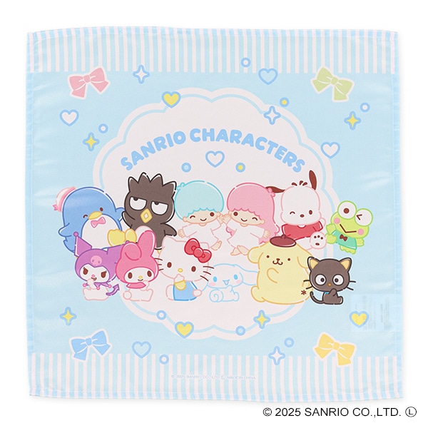 3枚組ランチクロス（サンリオキャラクターズ）