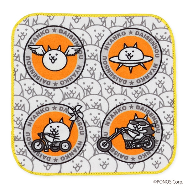 バンダイ）3枚組ミニタオル（にゃんこ大戦争）