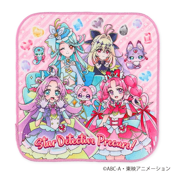 バンダイ）ミニタオル3枚組（名探偵プリキュア！）