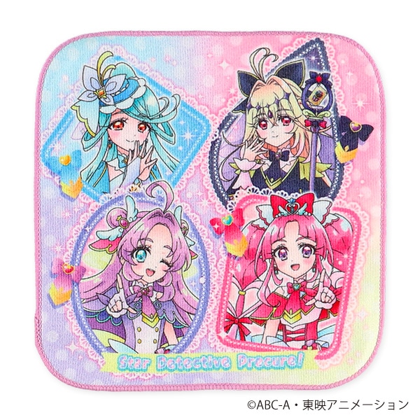 バンダイ）ミニタオル3枚組（名探偵プリキュア！）