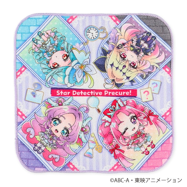 バンダイ）ミニタオル3枚組（名探偵プリキュア！）