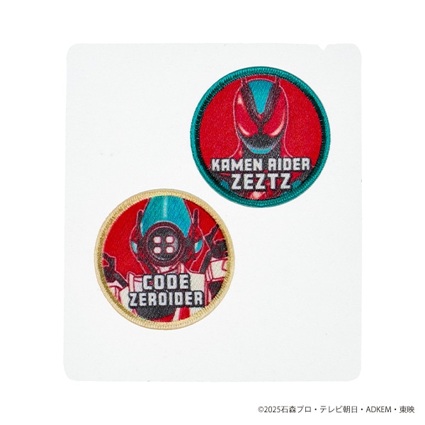 バンダイ）ワッペン（仮面ライダーゼッツ・小2枚）