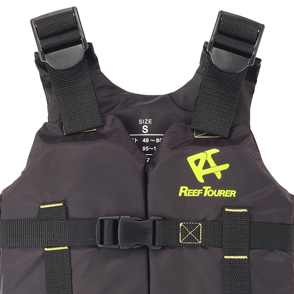 ReefTourer）シュノーケリングベストスリム S（ライトグリーン）