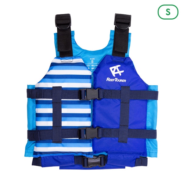 ReefTourer）シュノーケリングベストスリム S（ブルー）