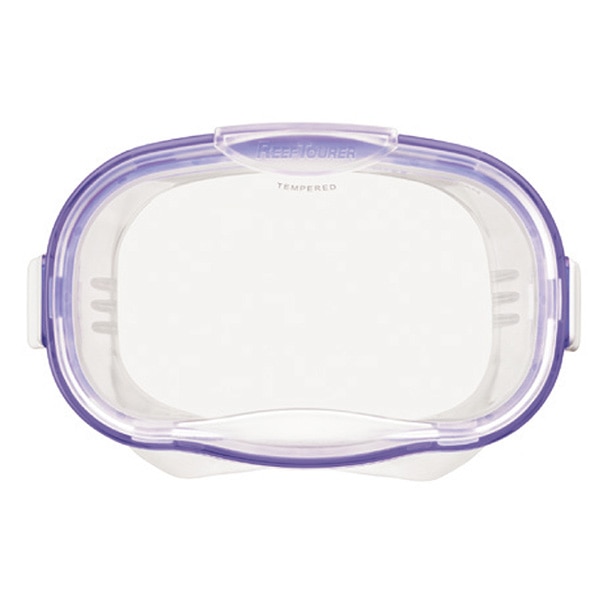 ReefTourer）子供用シュノーケリング 2点セット（パープルクイーン）