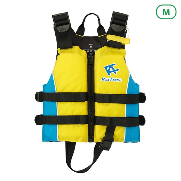 ReefTourer）シュノーケリングベスト M（イエローライトブルー）