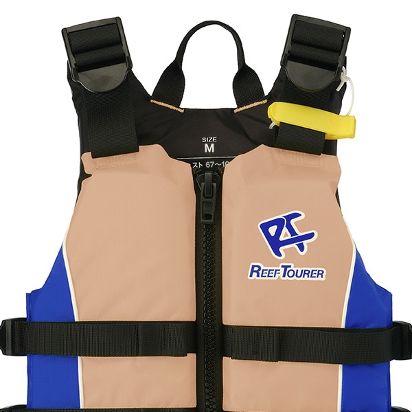 ReefTourer）シュノーケリングベスト M（タンブルー）