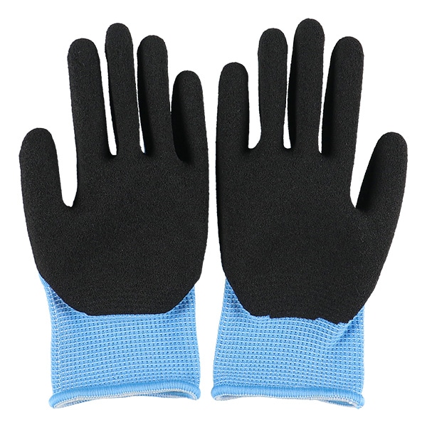 こどものすべりどめてぶくろS（ブルー）