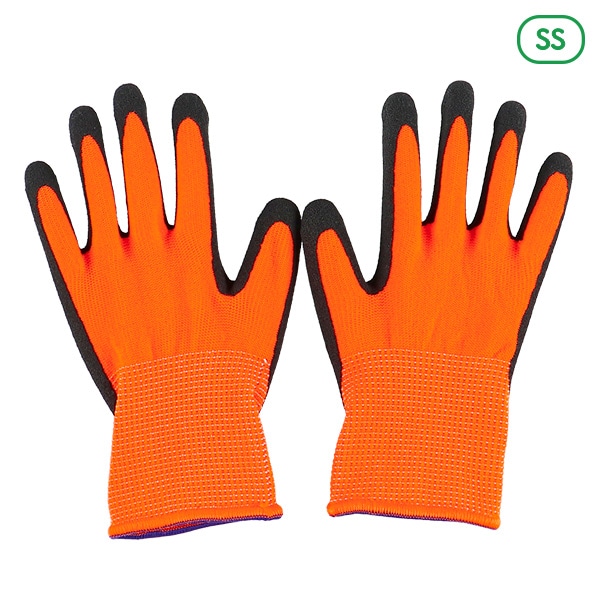 こどものすべりどめてぶくろSS（オレンジ）