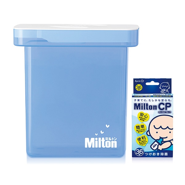 ミルトン）ミルトンママセット（ミルトン専用容器&MiltonCP 36錠）