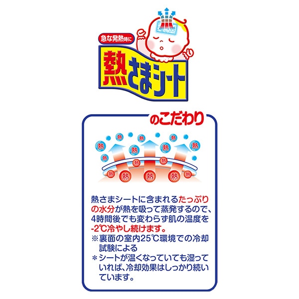 小林製薬）熱さまシート 赤ちゃん用（0~2才向け）12枚入り