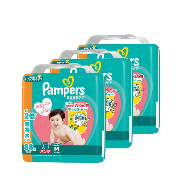Pampers）パンパース さらさらケア パンツMはいはい（5～10kg）264枚