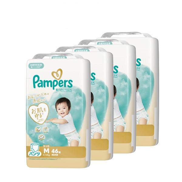 【 23 出品 】パンパース 肌へのいちばん パンツ Mたっち Pampers）パンパース 肌へのいちばん パンツMたっち（6～12kg）184枚
