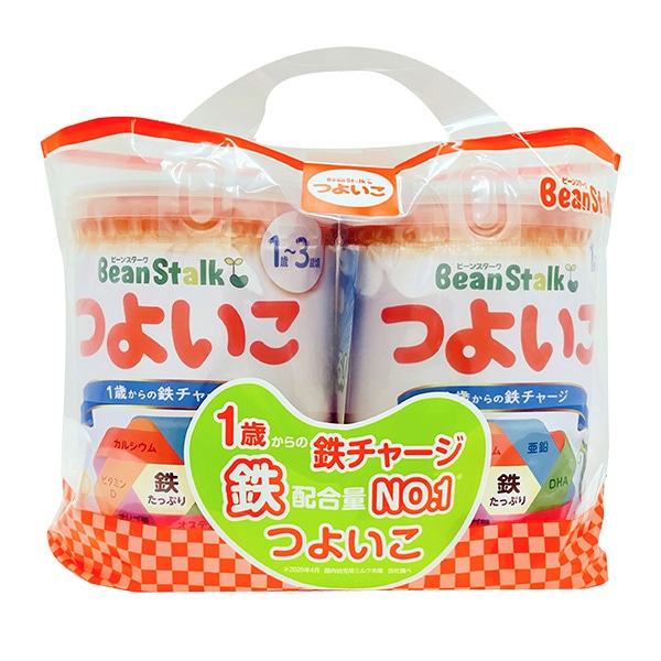 雪印ビーンスターク）つよいこ 6400g（800g×8缶）